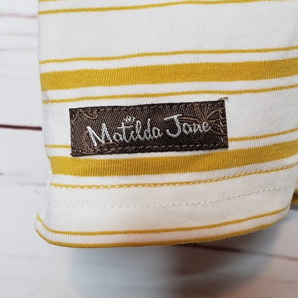 Matilda Jane Yellow Striped Top - Picture 8 of 8